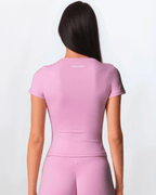 Align Fitted Tee - Wild Petal activewear by ANCARTA – Australian athleisure brand