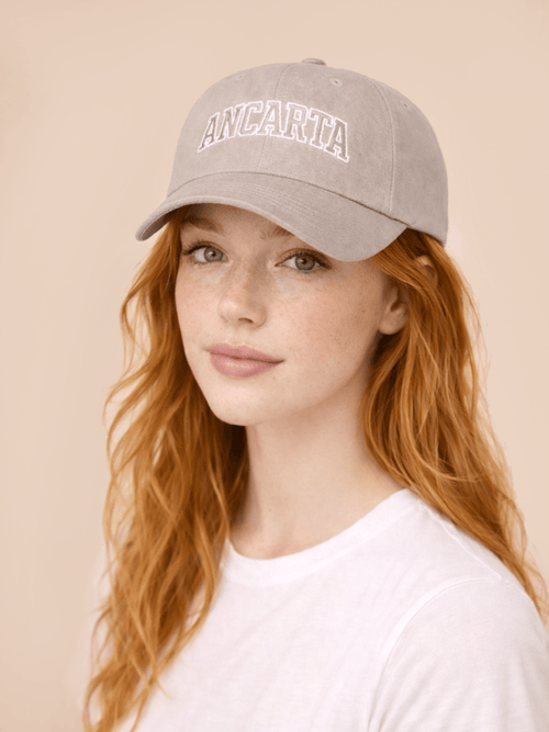 Ancarta Classic Cap – Stone activewear by ANCARTA – Australian athleisure brand