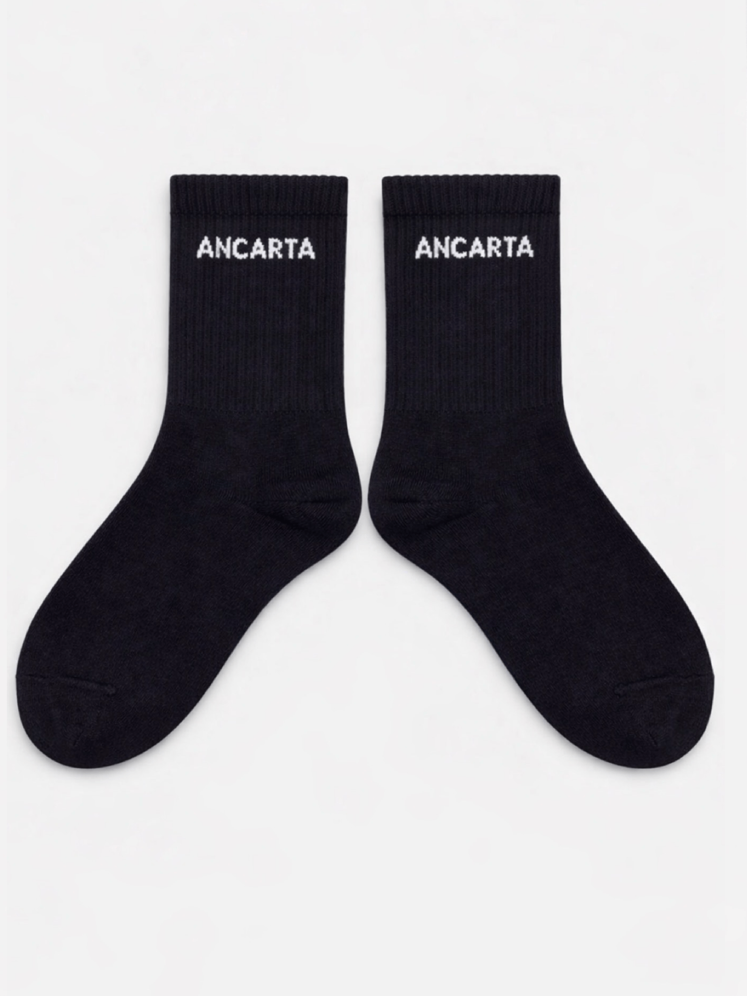 Ancarta Classic Socks — Black activewear by ANCARTA – Australian athleisure brand