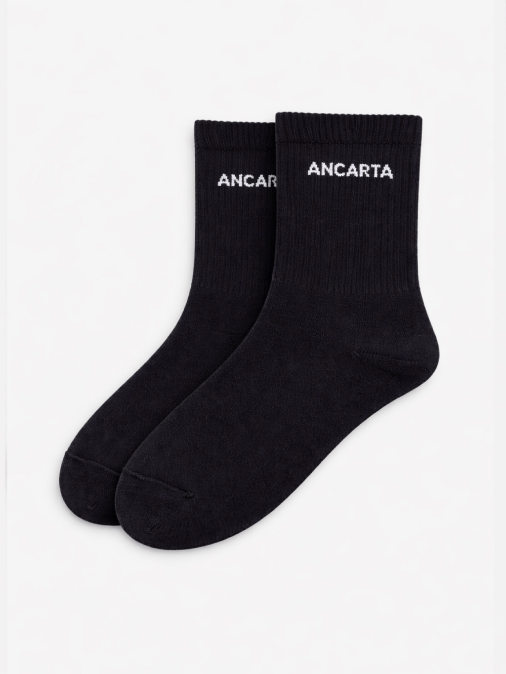Ancarta Classic Socks — Black activewear by ANCARTA – Australian athleisure brand