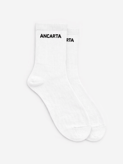 Ancarta Classic Socks — White activewear by ANCARTA – Australian athleisure brand