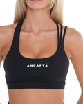 Core Bra – Black activewear by ANCARTA – Australian athleisure brand