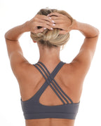 Core Bra – Dove Grey activewear by ANCARTA – Australian athleisure brand
