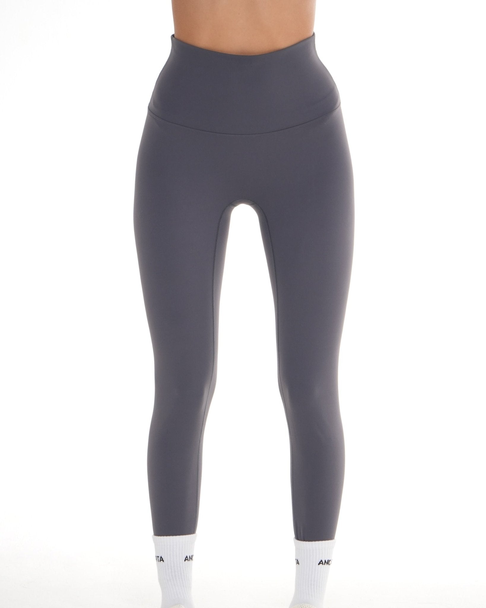Core Leggings – Dove Grey activewear by ANCARTA – Australian athleisure brand