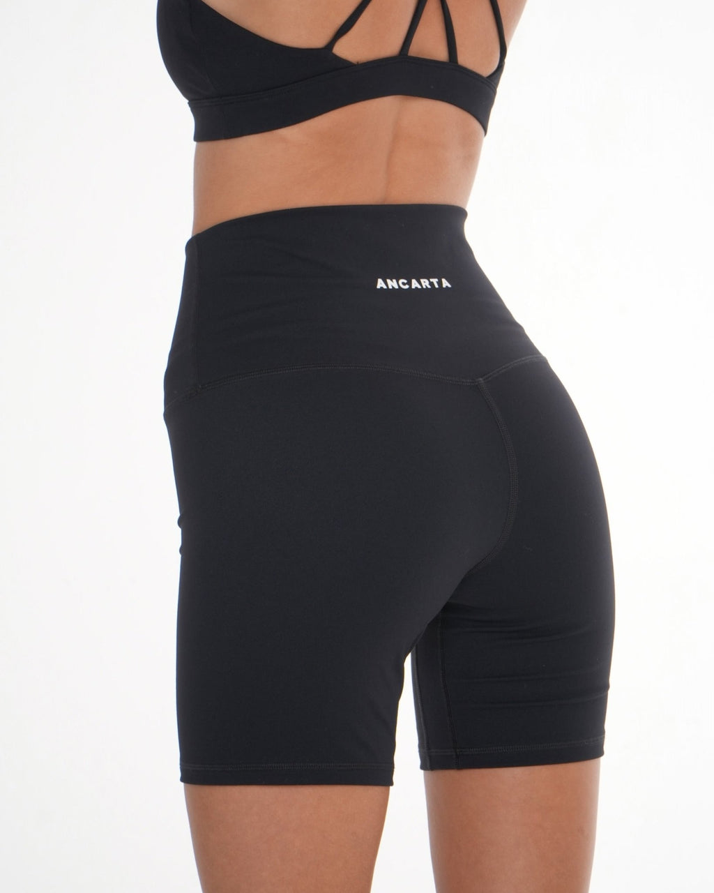 Core Shorts – Black activewear by ANCARTA – Australian athleisure brand
