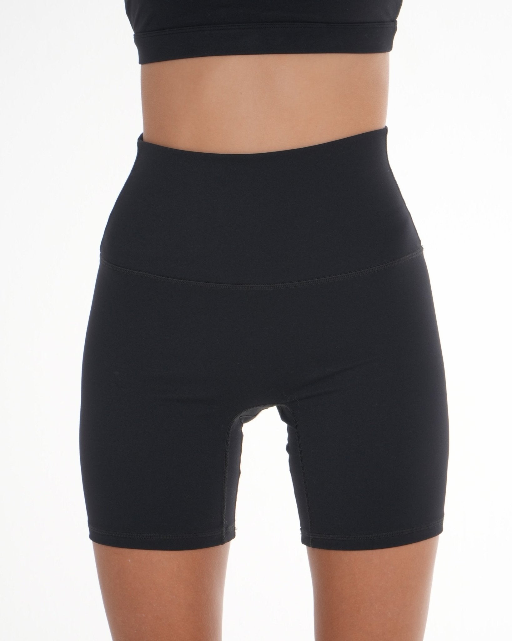 Core Shorts – Black activewear by ANCARTA – Australian athleisure brand