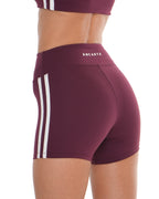 Edge Shorts – Maroon activewear by ANCARTA – Australian athleisure brand