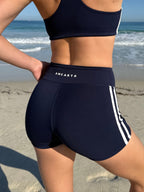 Edge Shorts – Midnight Navy activewear by ANCARTA – Australian athleisure brand