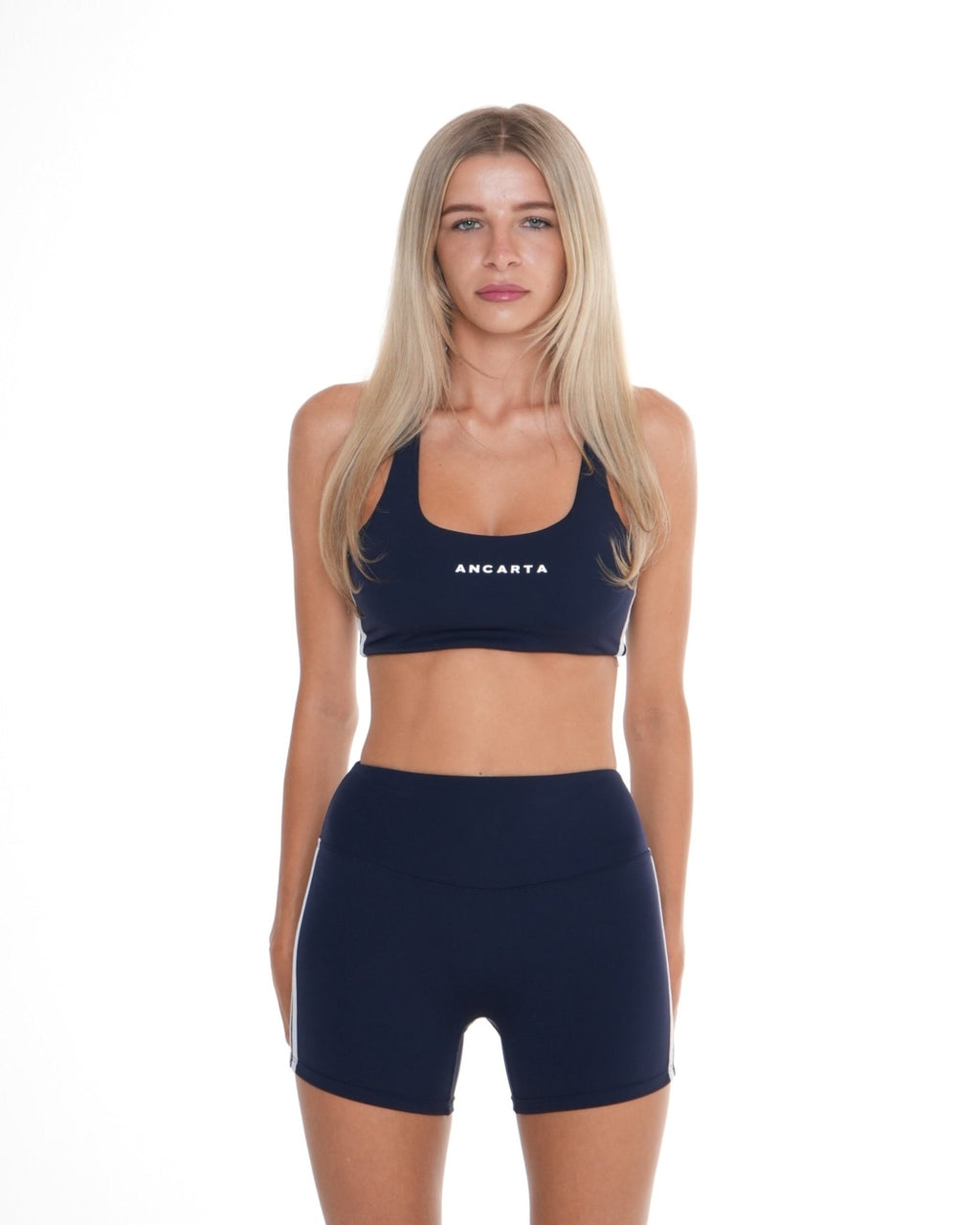 Edge Shorts – Midnight Navy activewear by ANCARTA – Australian athleisure brand