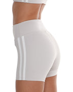 Edge Shorts – Soft Cream activewear by ANCARTA – Australian athleisure brand