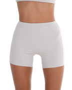 Edge Shorts – Soft Cream activewear by ANCARTA – Australian athleisure brand