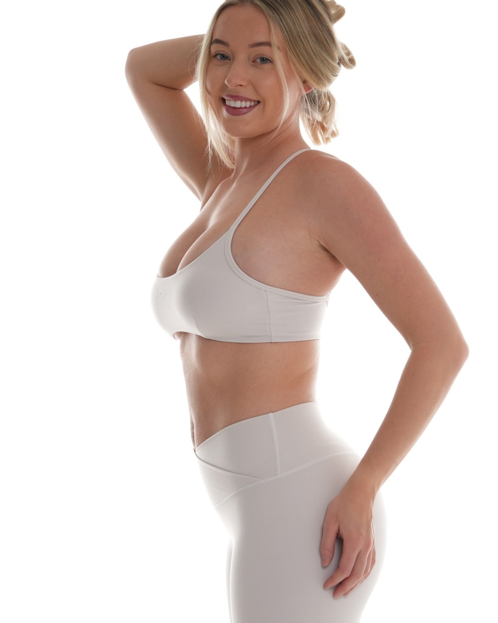 Form Bra – Oat activewear by ANCARTA – Australian athleisure brand