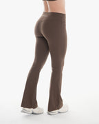 Form Flared Leggings – Mocha activewear by ANCARTA – Australian athleisure brand