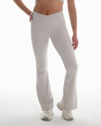 Form Flared Leggings – Oat activewear by ANCARTA – Australian athleisure brand