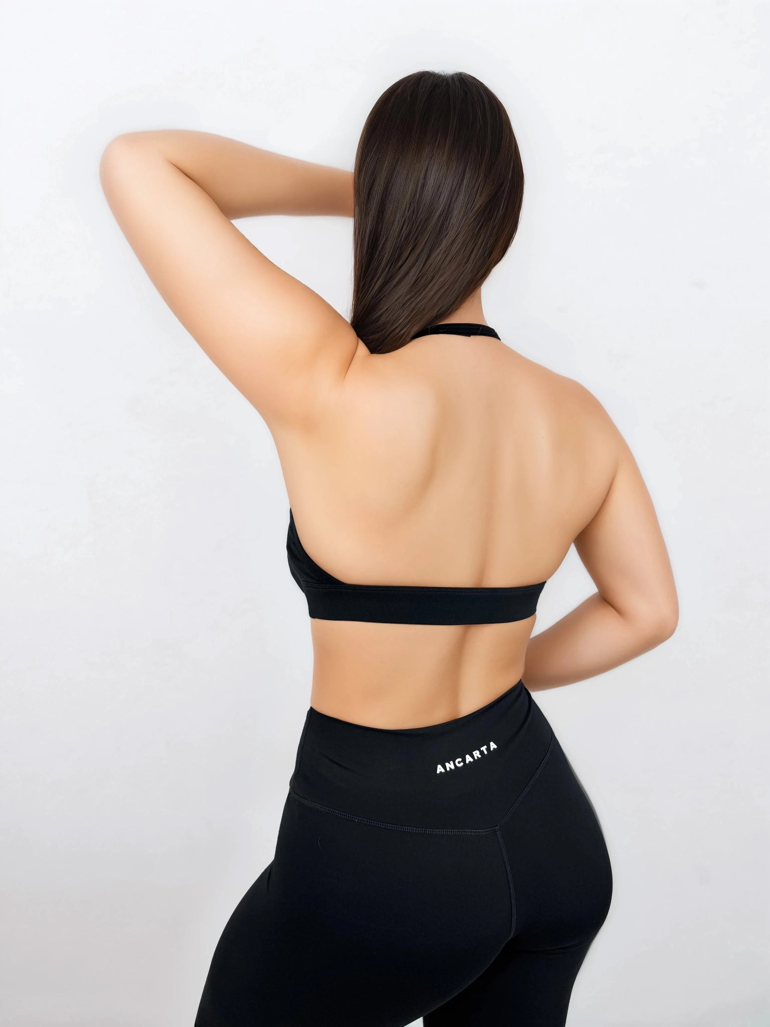 Macy Bra – Black activewear by ANCARTA – Australian athleisure brand