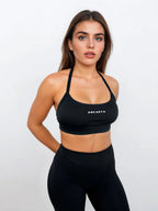 Macy Bra – Black activewear by ANCARTA – Australian athleisure brand