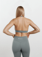 Macy Bra – Sage Grey activewear by ANCARTA – Australian athleisure brand