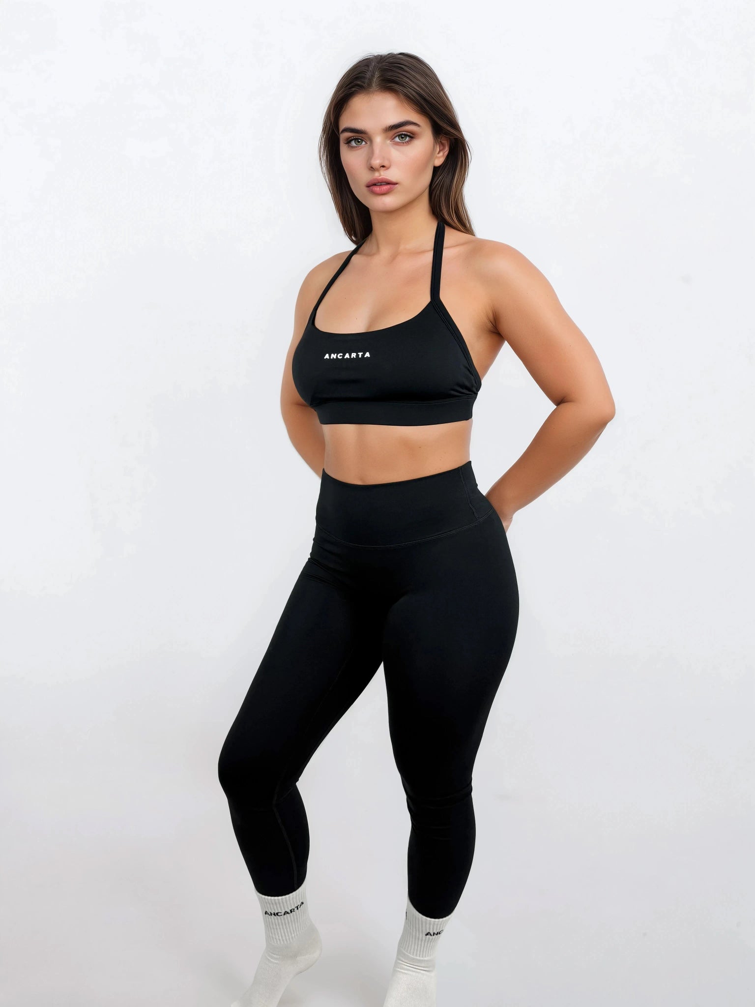 Macy Leggings – Black activewear by ANCARTA – Australian athleisure brand