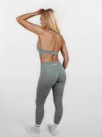 Macy Leggings – Sage Grey activewear by ANCARTA – Australian athleisure brand