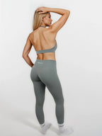Macy Leggings – Sage Grey activewear by ANCARTA – Australian athleisure brand