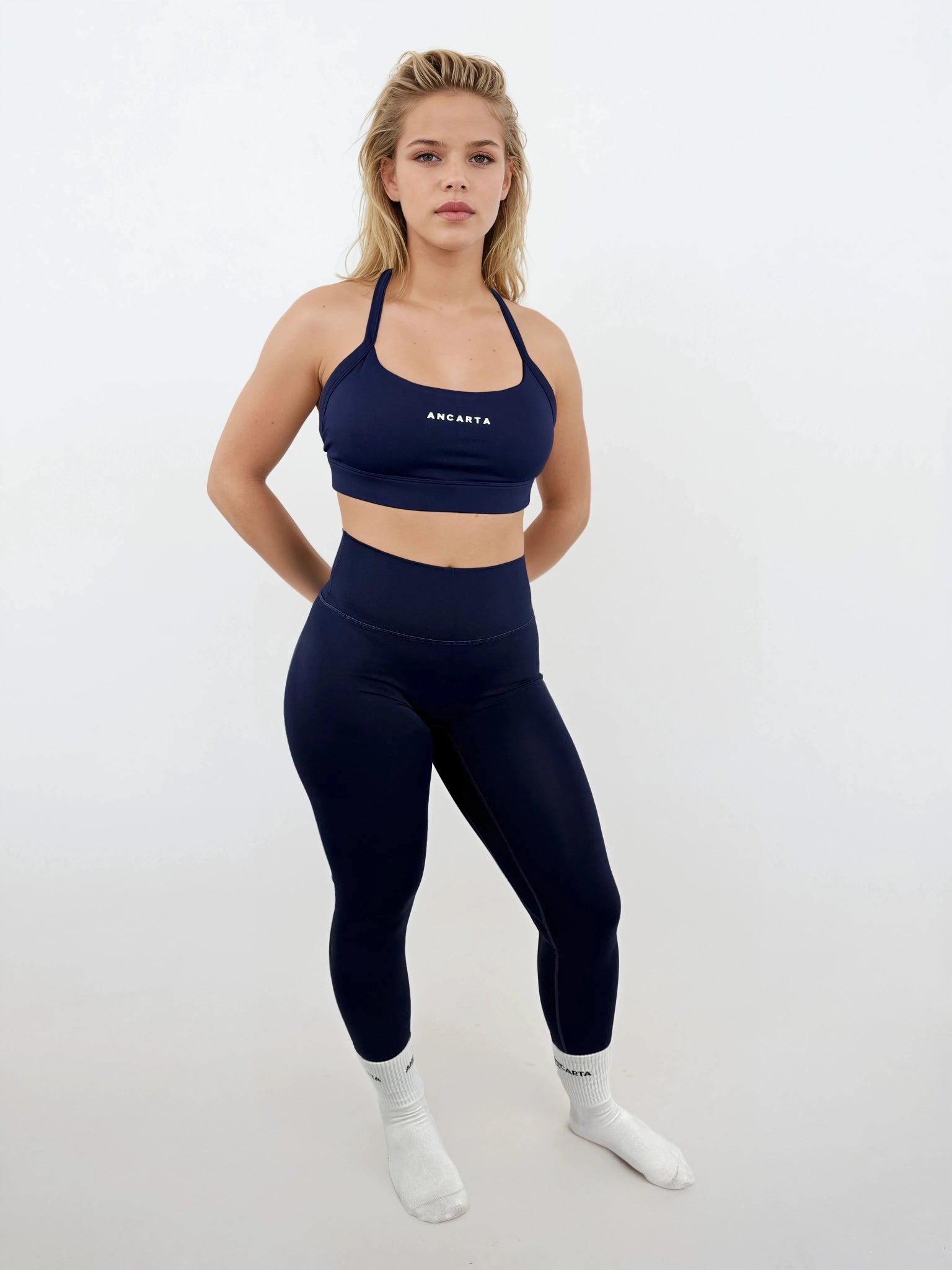 Macy Leggings – Sapphire activewear by ANCARTA – Australian athleisure brand