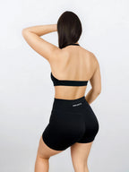 Macy Shorts – Black activewear by ANCARTA – Australian athleisure brand