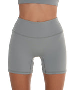 Macy Shorts – Sage Grey activewear by ANCARTA – Australian athleisure brand