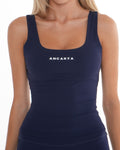 Macy Tank – Sapphire activewear by ANCARTA – Australian athleisure brand