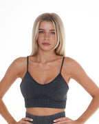 Melody Bra – Charcoal activewear by ANCARTA – Australian athleisure brand