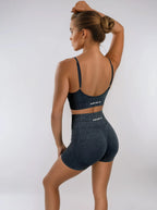 Melody Bra – Charcoal activewear by ANCARTA – Australian athleisure brand