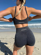 Melody Bra – Charcoal activewear by ANCARTA – Australian athleisure brand