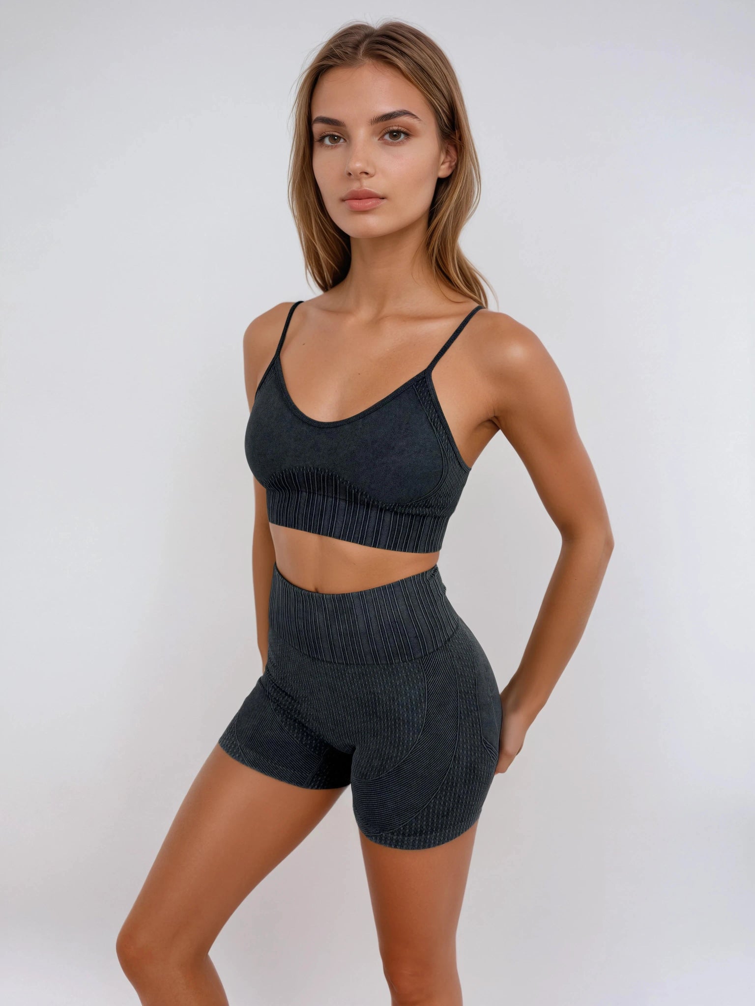 Melody Bra – Charcoal activewear by ANCARTA – Australian athleisure brand