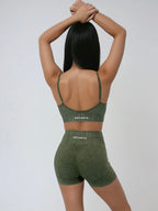 Melody Bra – Dry Olive activewear by ANCARTA – Australian athleisure brand