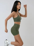 Melody Bra – Dry Olive activewear by ANCARTA – Australian athleisure brand
