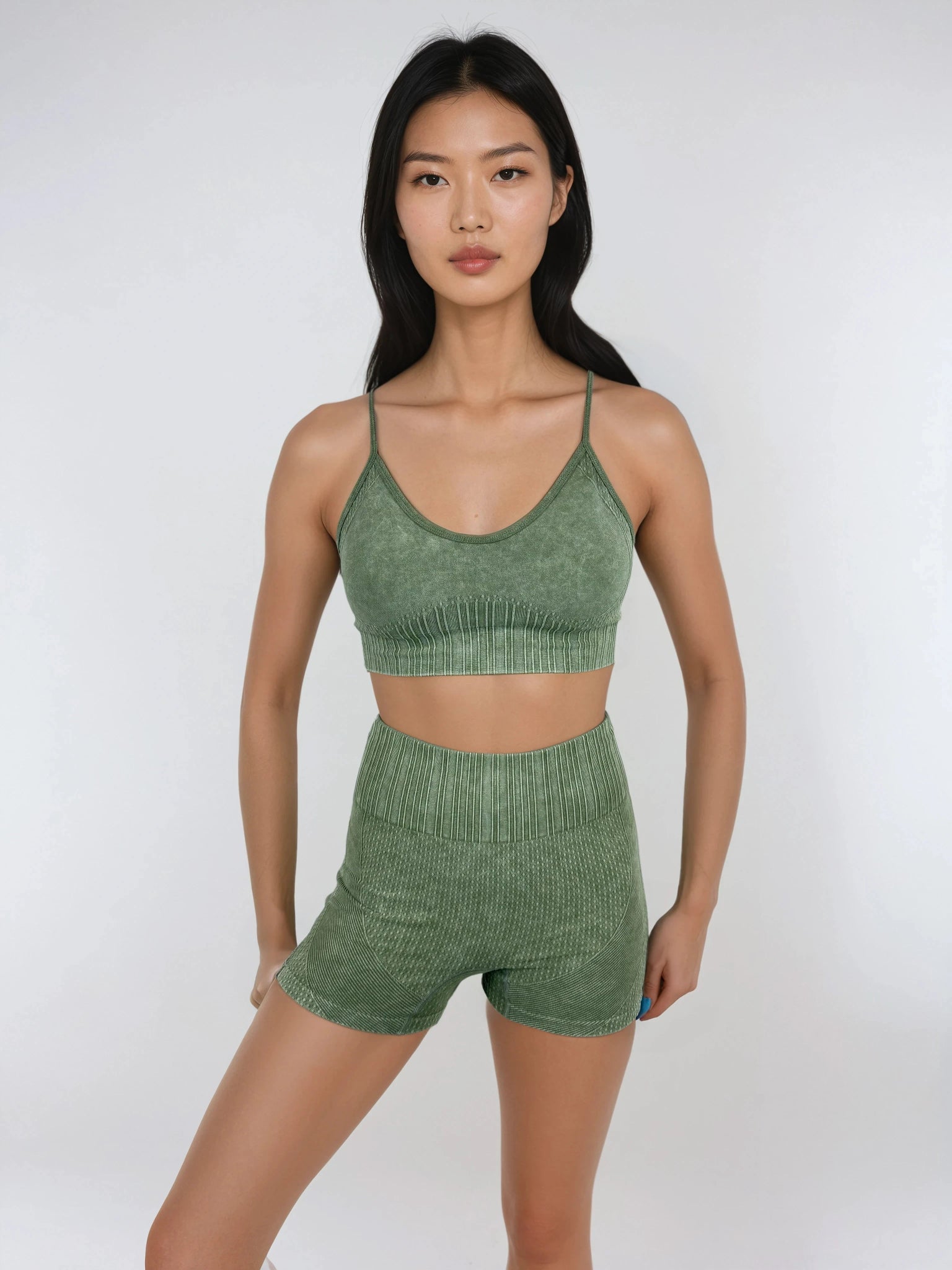 Melody Bra – Dry Olive activewear by ANCARTA – Australian athleisure brand