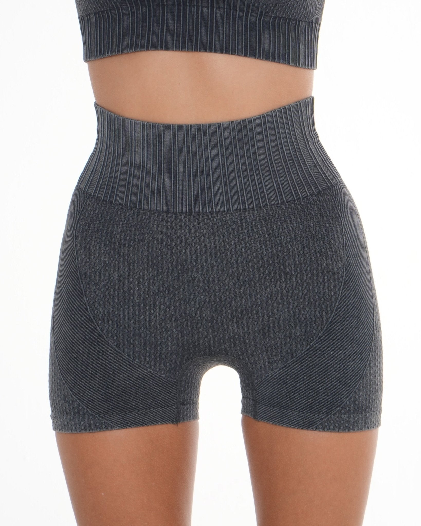 Melody Shorts – Charcoal activewear by ANCARTA – Australian athleisure brand