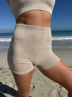 Melody Shorts – Clay activewear by ANCARTA – Australian athleisure brand