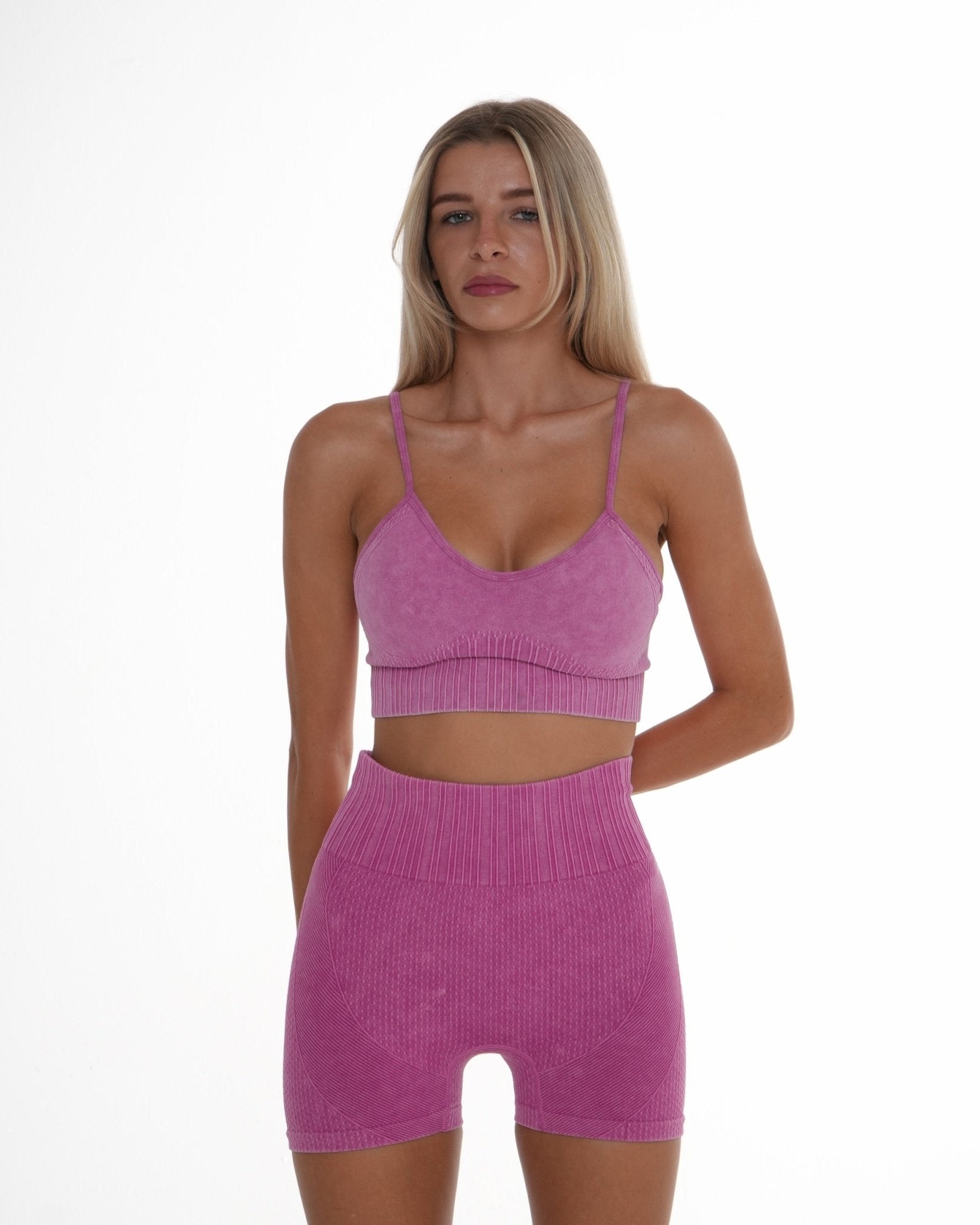 Melody Shorts – Deep Pink activewear by ANCARTA – Australian athleisure brand