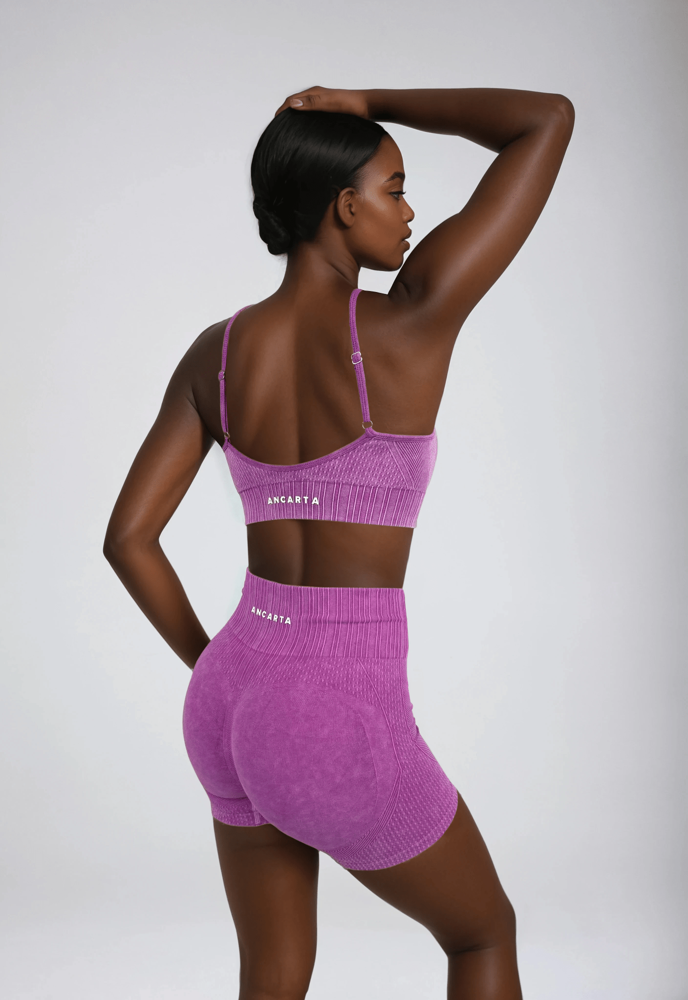 Melody Shorts – Deep Pink activewear by ANCARTA – Australian athleisure brand