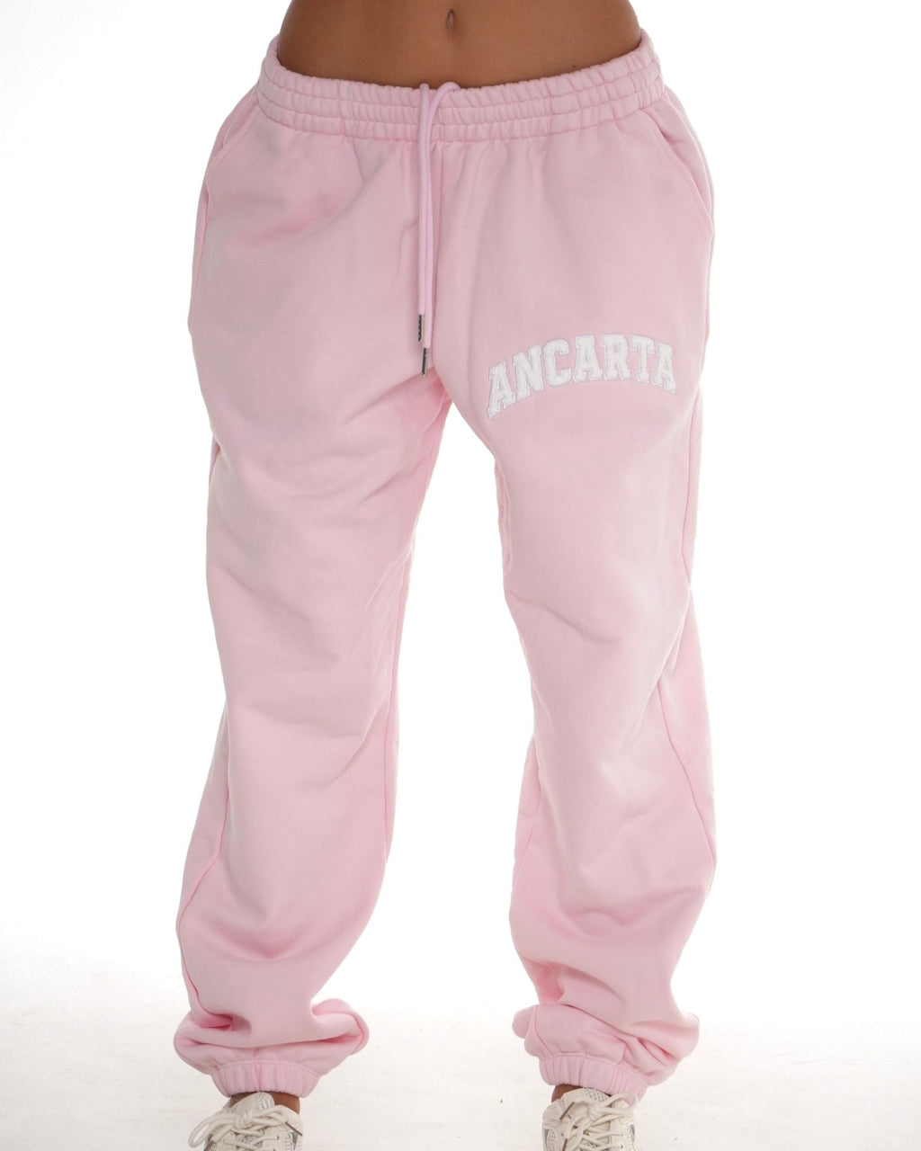 Organic Cotton Oversized Joggers - Pink activewear by ANCARTA – Australian athleisure brand