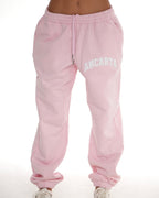 Organic Cotton Oversized Joggers - Pink activewear by ANCARTA – Australian athleisure brand