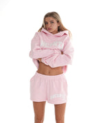 Organic Cotton Oversized Shorts - Pink activewear by ANCARTA – Australian athleisure brand