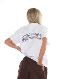Organic Cotton Oversized Tee - Coffee activewear by ANCARTA – Australian athleisure brand