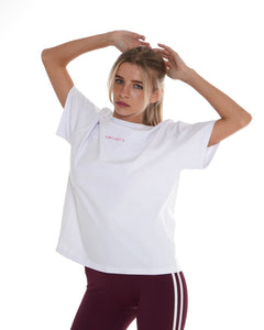 Organic Cotton Oversized Tee - Pink activewear by ANCARTA – Australian athleisure brand