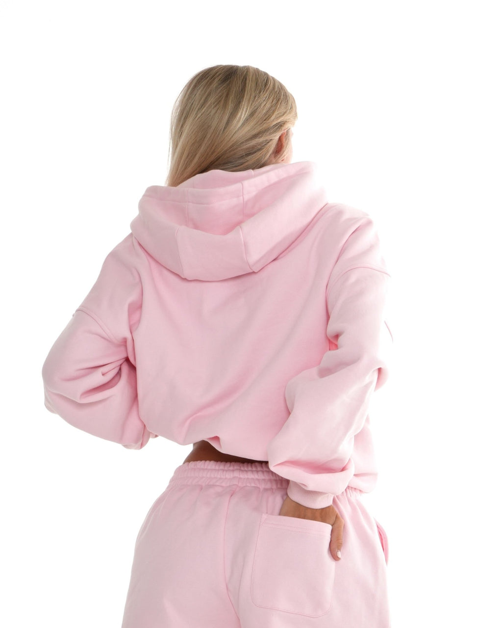 Organic Cotton Relaxed Hoodie - Pink Marshmallow activewear by ANCARTA – Australian athleisure brand