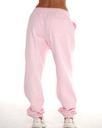 Organic Cotton Relaxed Joggers - Pink Marshmallow activewear by ANCARTA – Australian athleisure brand