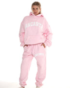 Organic Cotton Relaxed Joggers - Pink Marshmallow activewear by ANCARTA – Australian athleisure brand