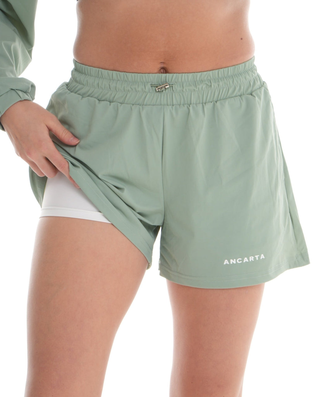 Pace Shorts – Eucalyptus activewear by ANCARTA – Australian athleisure brand