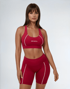 Phase Shorts – Core Red activewear by ANCARTA – Australian athleisure brand