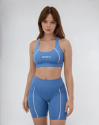 Phase Shorts – Still Blue activewear by ANCARTA – Australian athleisure brand